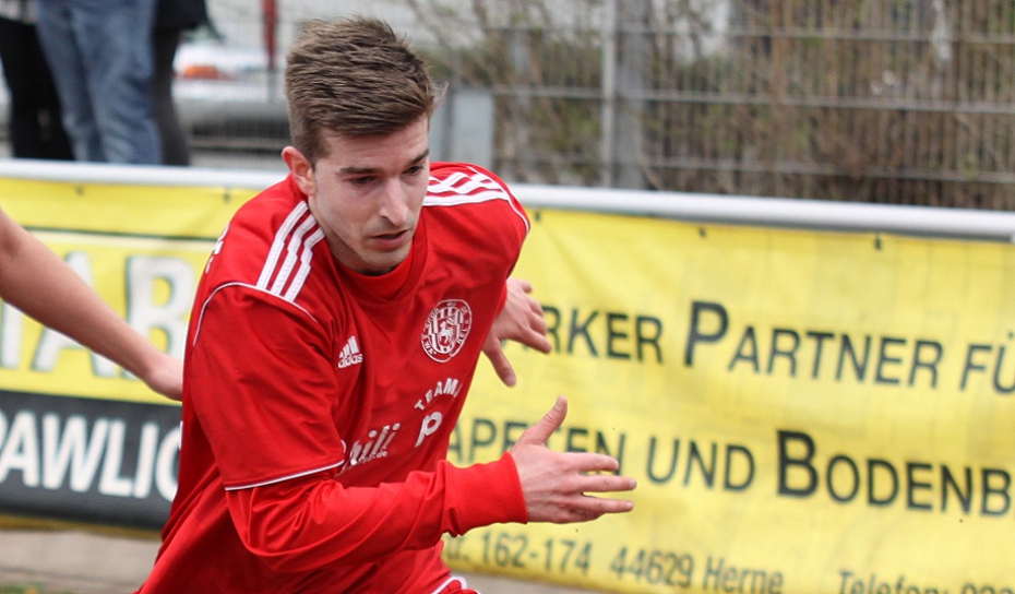 Jens Blümer schoss das 2:0 für Sportfreunde Wanne-Eickel